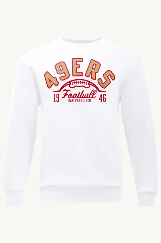MENS SAN FRANCISCO 49ERS HALF BALL SWEATSHIRT sold by Starter
