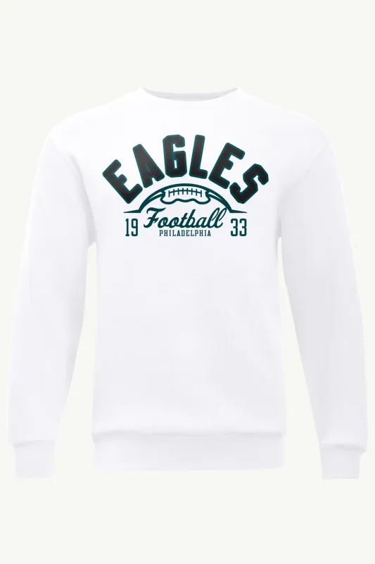 MENS PHILADELPHIA EAGLES HALF BALL SWEATSHIRT sold by Starter