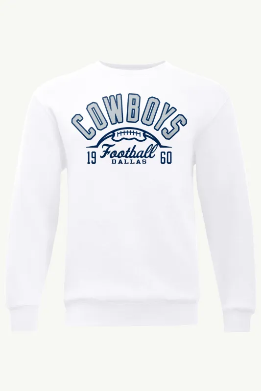 MENS DALLAS COWBOYS HALF BALL SWEATSHIRT sold by Starter
