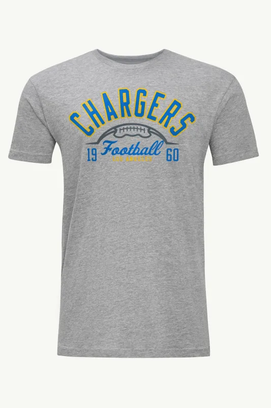 MENS LOS ANGELES CHARGERS HALF BALL T SHIRT sold by Starter