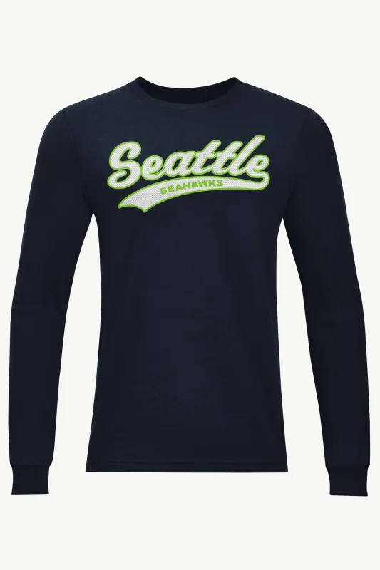 MENS SEATTLE SEAHAWKS TAILSWEEP LONG SLEEVE T SHIRT sold by Starter