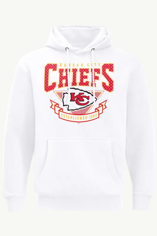 MENS KANSAS CITY CHIEFS 80's INSPIRED HOODIE sold by Starter