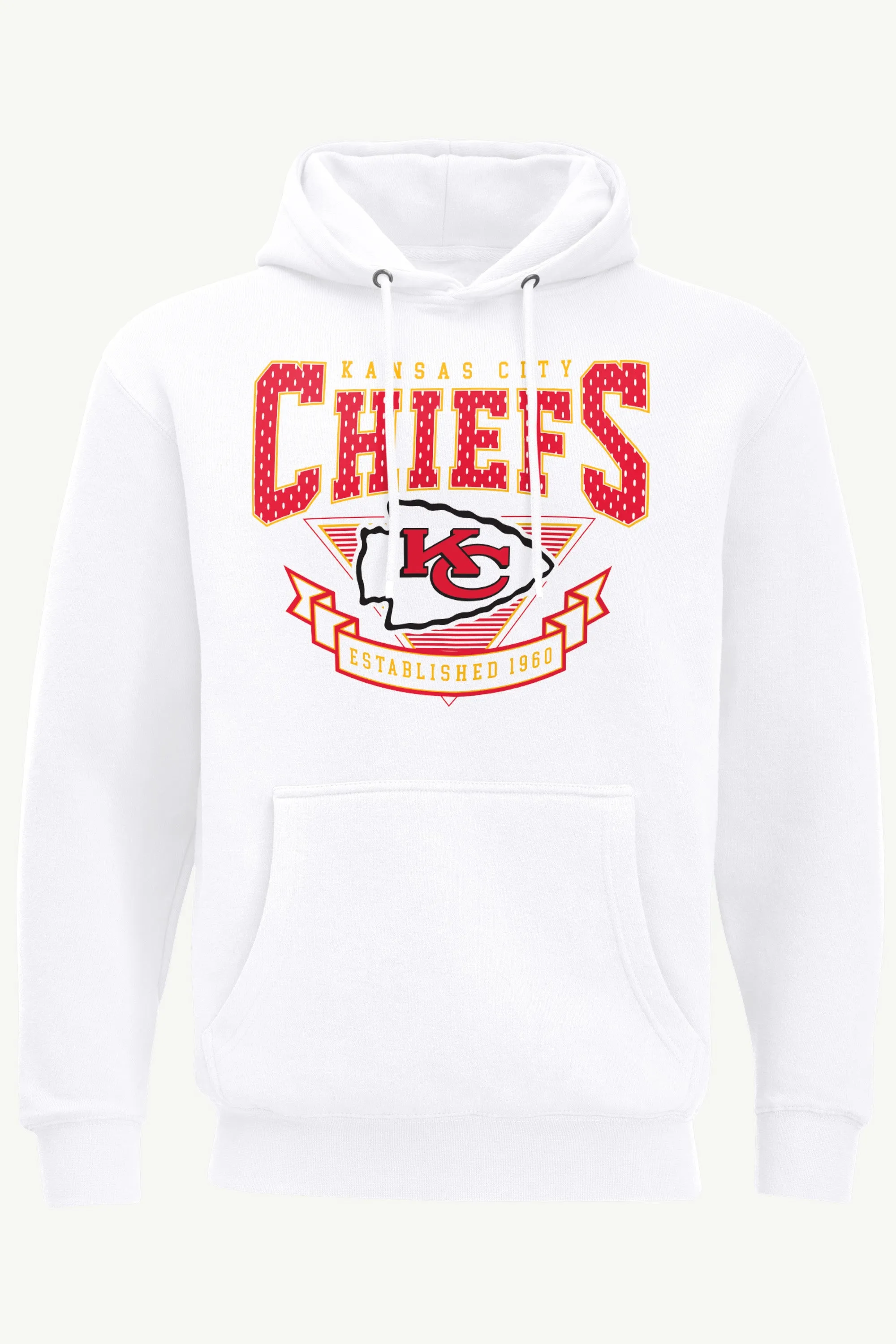 MENS KANSAS CITY CHIEFS 80's INSPIRED HOODIE sold by Starter