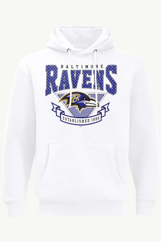 MENS BALTIMORE RAVENS 80's INSPIRED HOODIE sold by Starter