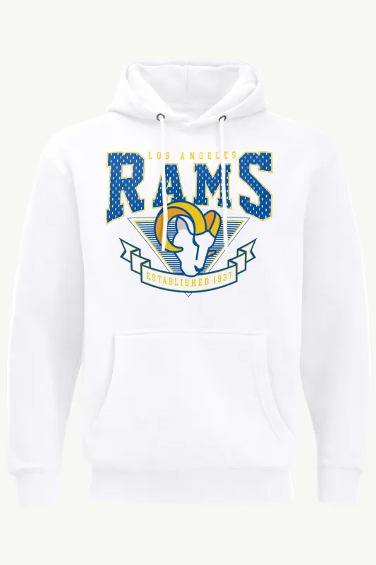 MENS LOS ANGELES RAMS 80's INSPIRED HOODIE sold by Starter