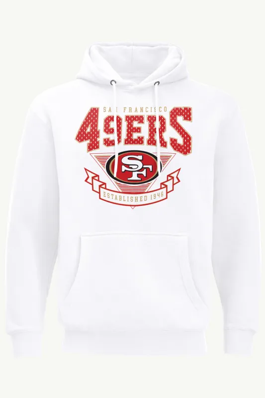 MENS SAN FRANCISCO 49ERS 80's INSPIRED HOODIE sold by Starter