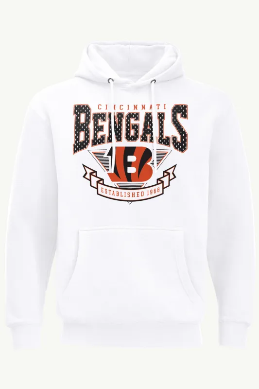 MENS CINCINNATI BENGALS 80's INSPIRED HOODIE sold by Starter