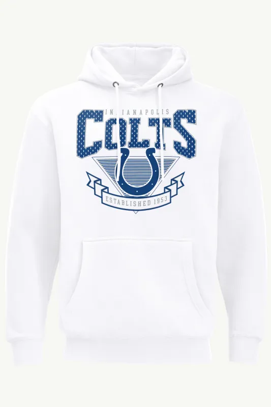 MENS INDIANAPOLIS COLTS 80's INSPIRED HOODIE sold by Starter