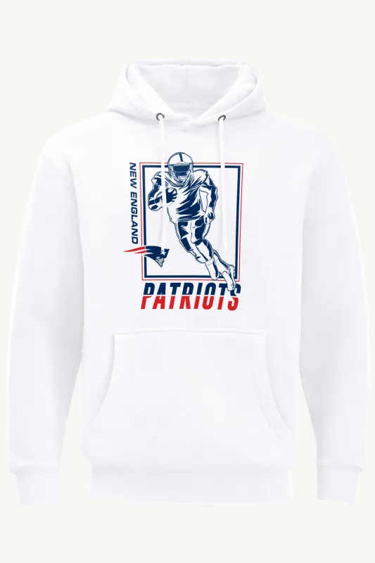 MENS NEW ENGLAND PATRIOTS PLAYER GRID HOODIE sold by Starter