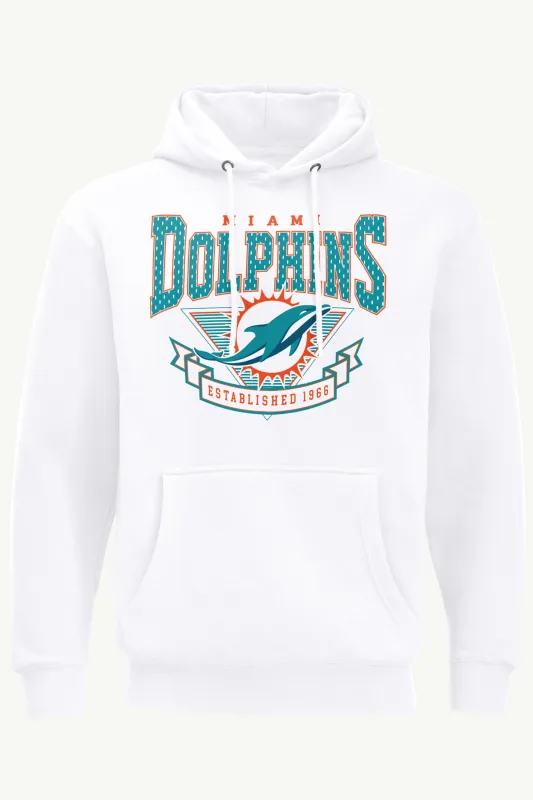 MENS MIAMI DOLPHINS 80's INSPIRED HOODIE sold by Starter