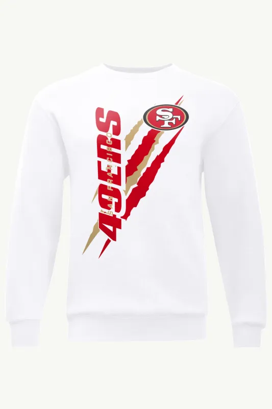 MENS SAN FRANCISCO 49ERS COLOR SCRATCH SWEATSHIRT sold by Starter