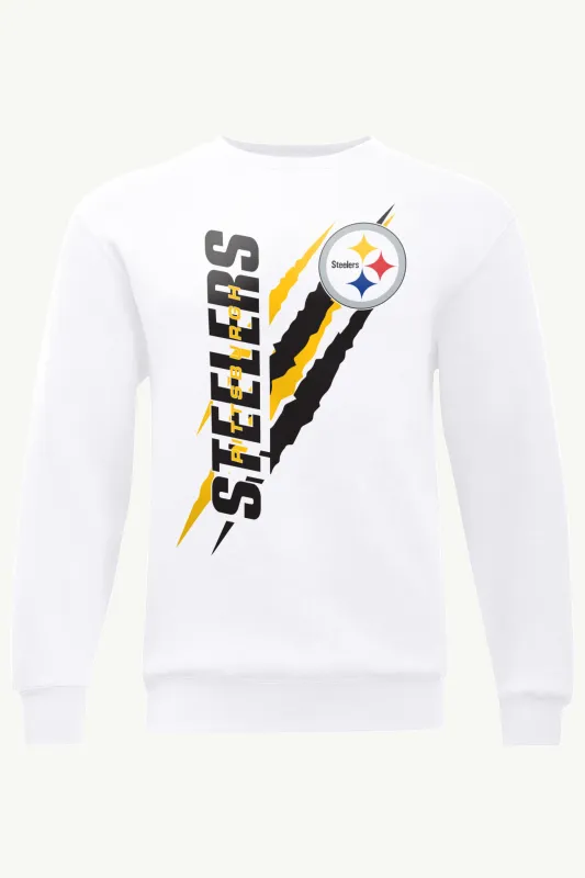 MENS PITTSBURGH STEELERS COLOR SCRATCH SWEATSHIRT sold by Starter