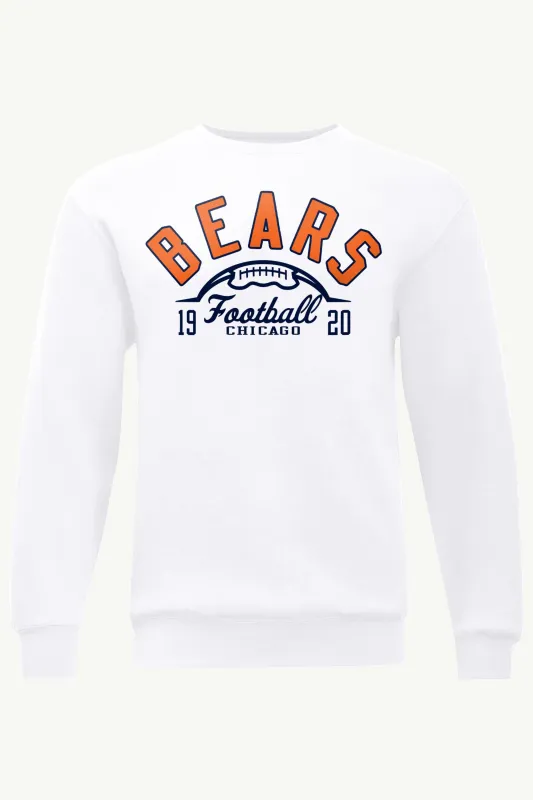 MENS CHICAGO BEARS HALF BALL SWEATSHIRT made by Starter