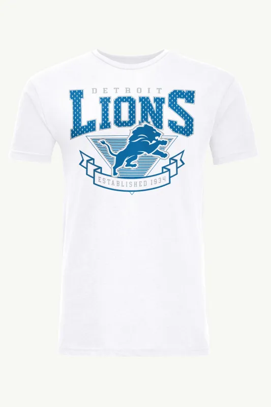MENS DETROIT LIONS 80's INSPIRED T SHIRT sold by Starter