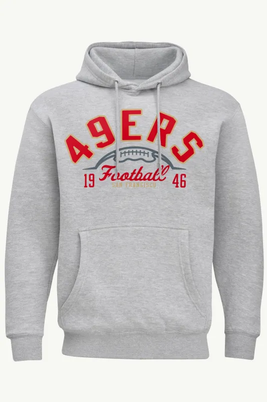 MENS SAN FRANCISCO 49ERS HALF BALL HOODIE sold by Starter
