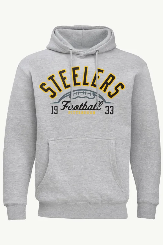 MENS PITTSBURGH STEELERS HALF BALL HOODIE sold by Starter
