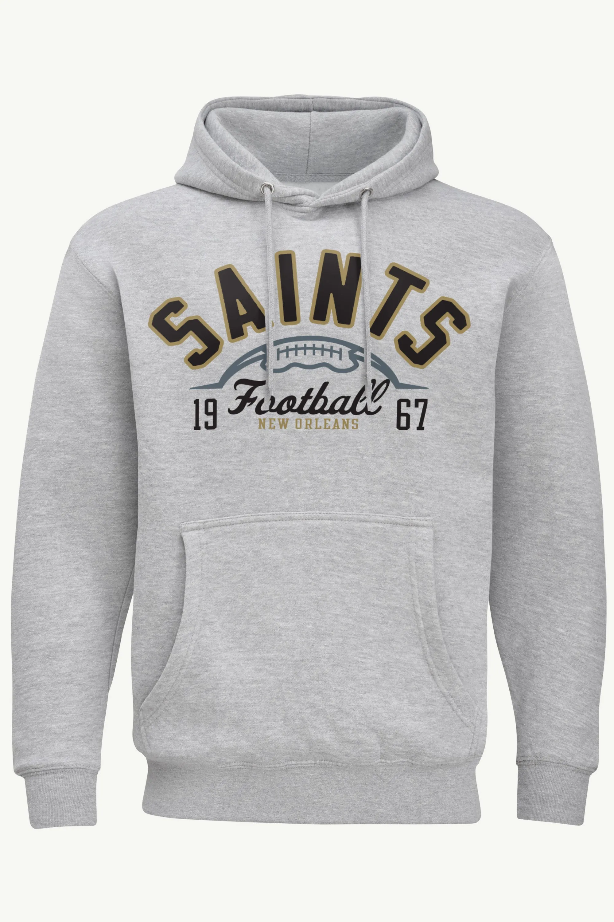 MENS NEW ORLEANS SAINTS HALF BALL HOODIE sold by Starter