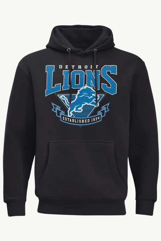 MENS DETROIT LIONS 80's INSPIRED HOODIE sold by Starter