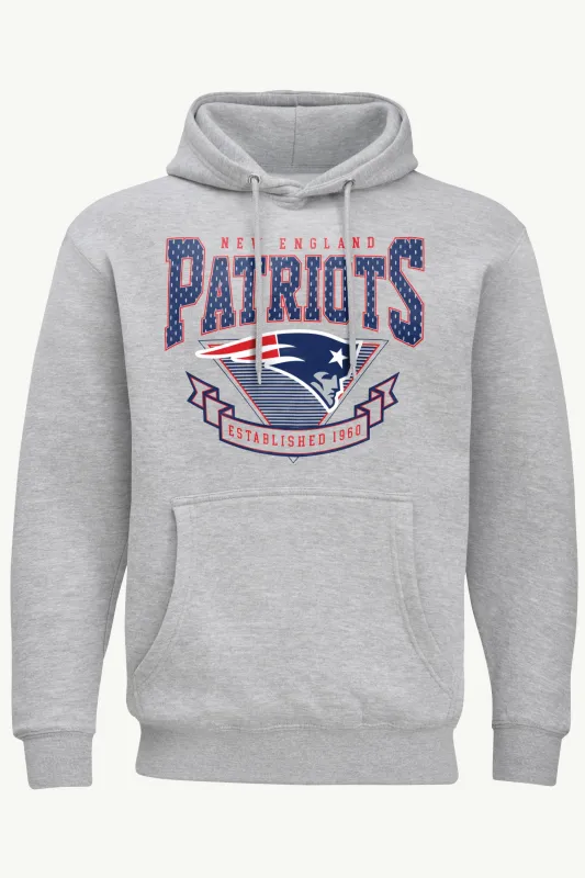 MENS NEW ENGLAND PATRIOTS 80's INSPIRED HOODIE sold by Starter
