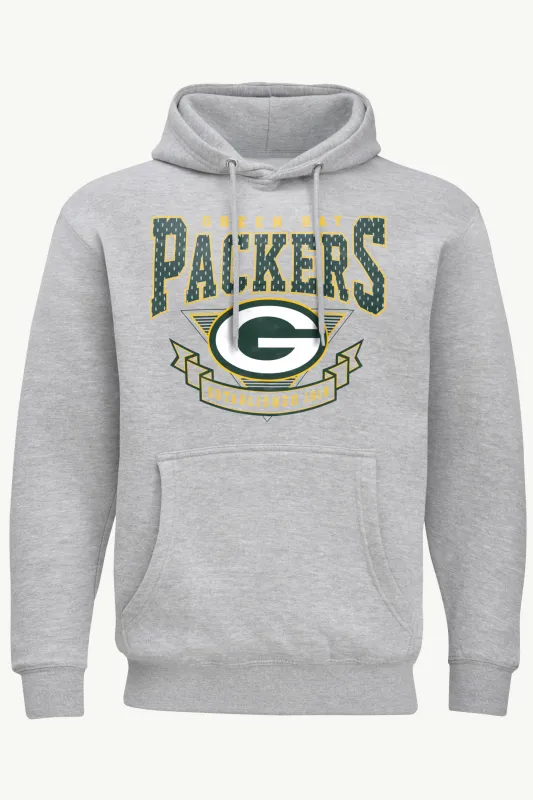 MENS GREEN BAY PACKERS 80's INSPIRED LOGO HOODIE sold by Starter