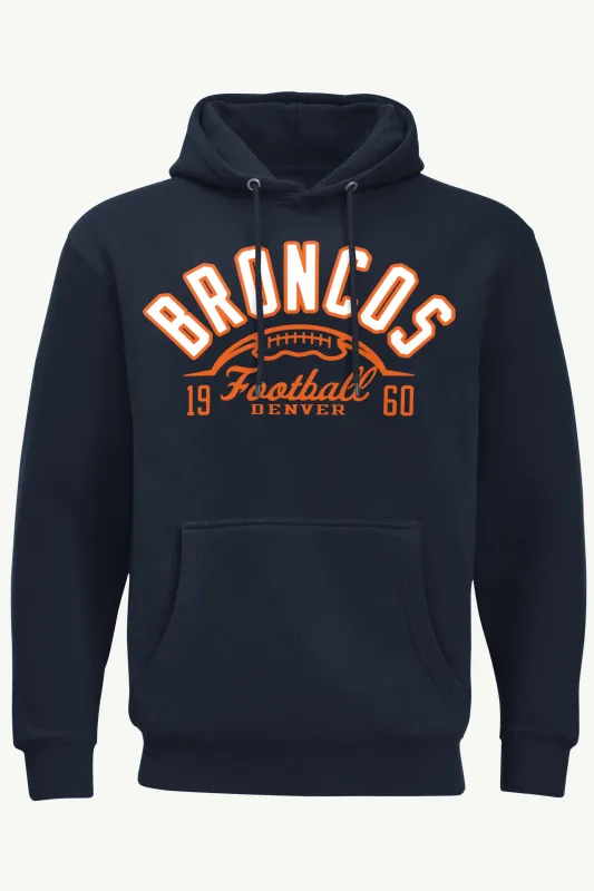 MENS DENVER BRONCOS HALF BALL HOODIE sold by Starter