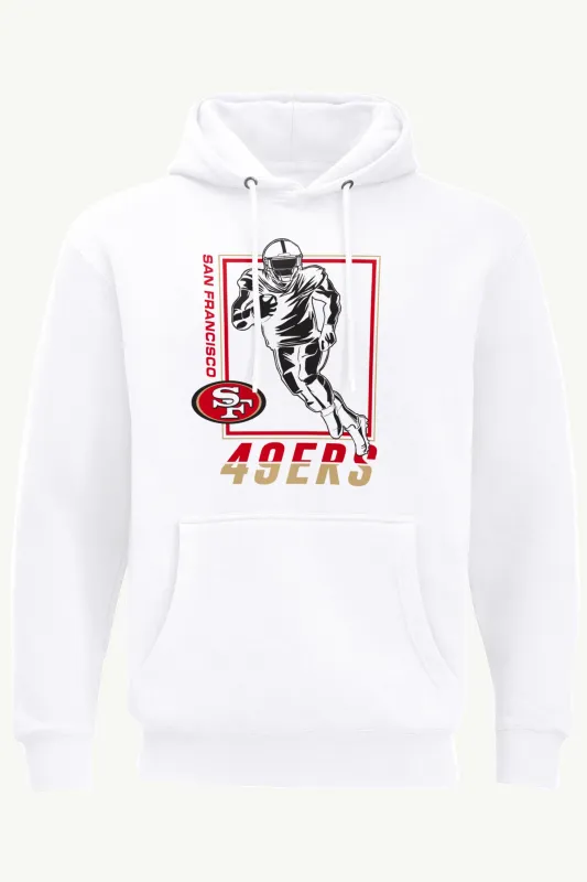 MENS SAN FRANCISCO 49ERs PLAYER GRID HOODIE sold by Starter
