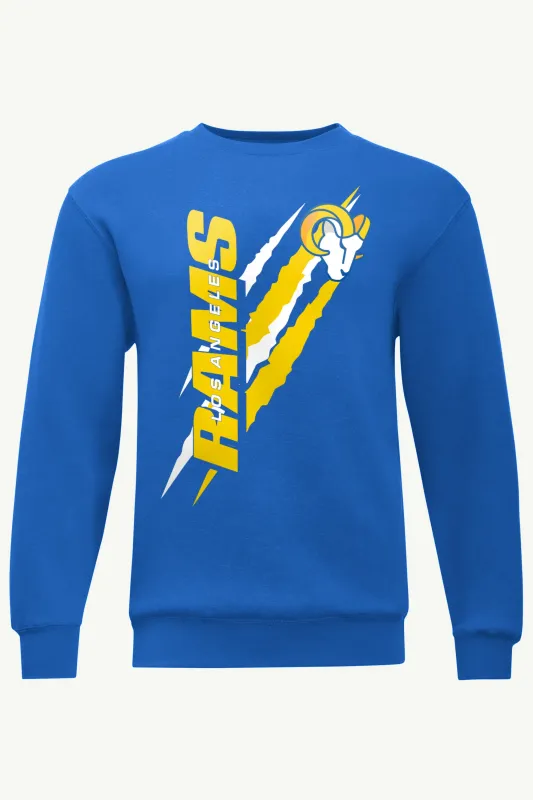 MENS LOS ANGELES RAMS COLOR SCRATCH SWEATSHIRT sold by Starter