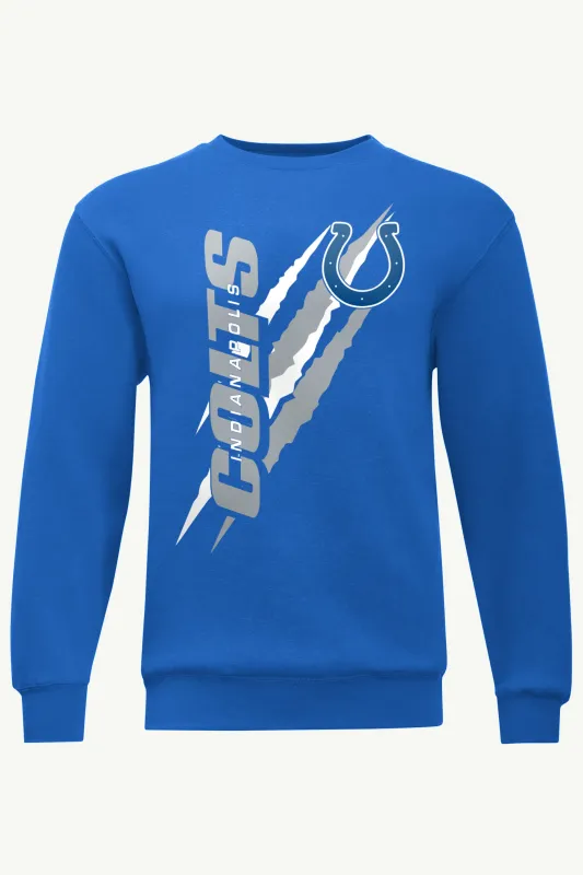 MENS INDIANAPOLIS COLTS COLOR SCRATCH SWEATSHIRT sold by Starter