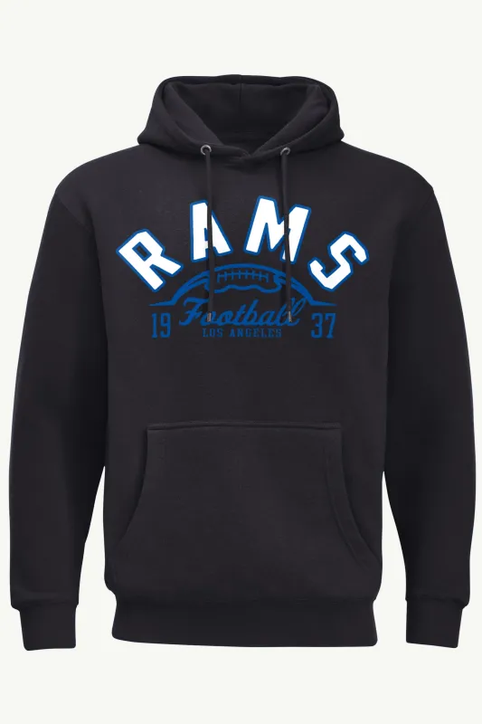 MENS LOS ANGELES RAMS HALF BALL HOODIE sold by Starter