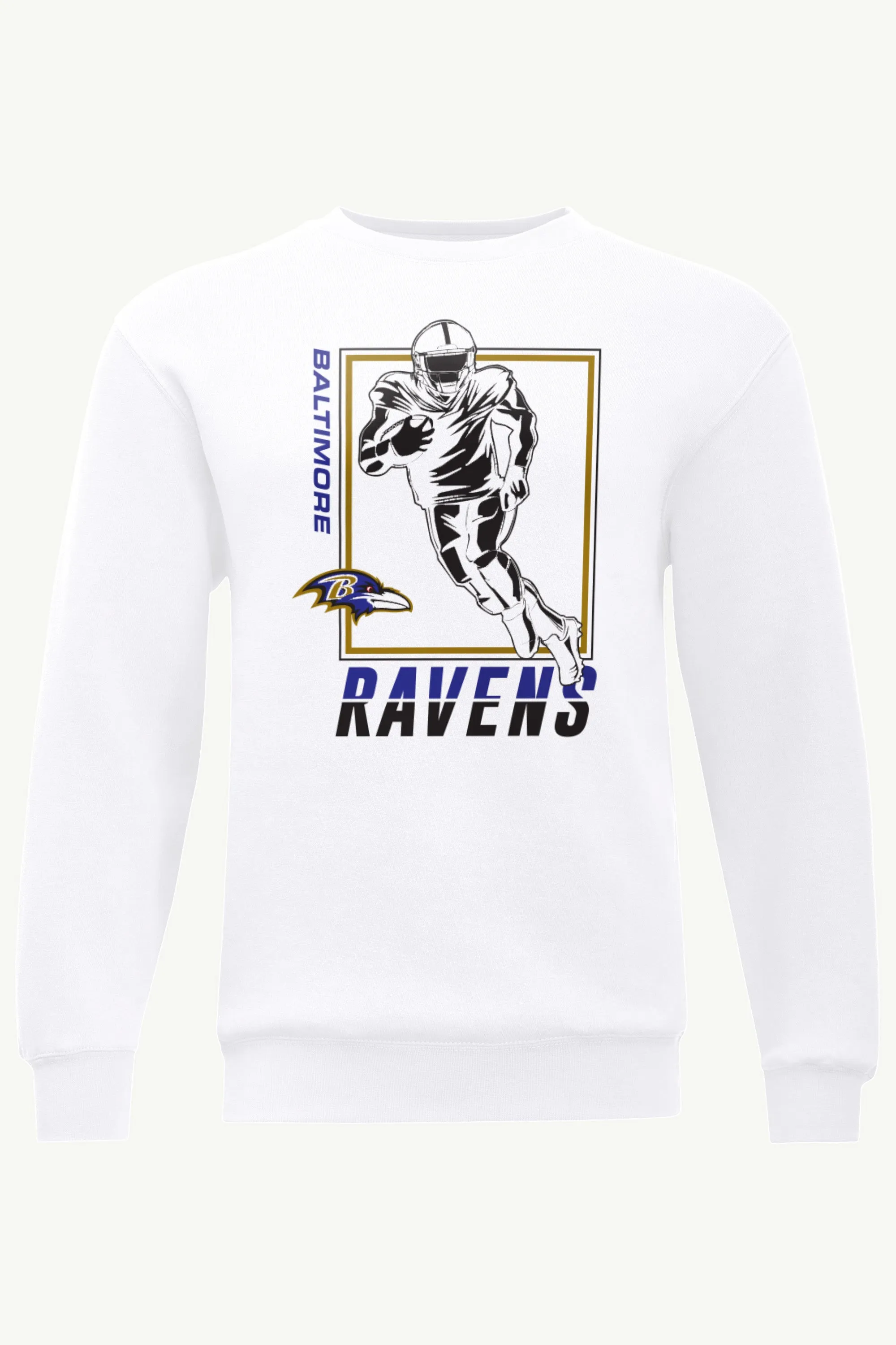 MENS BALTIMORE RAVENS PLAYER GRID SWEATSHIRT sold by Starter