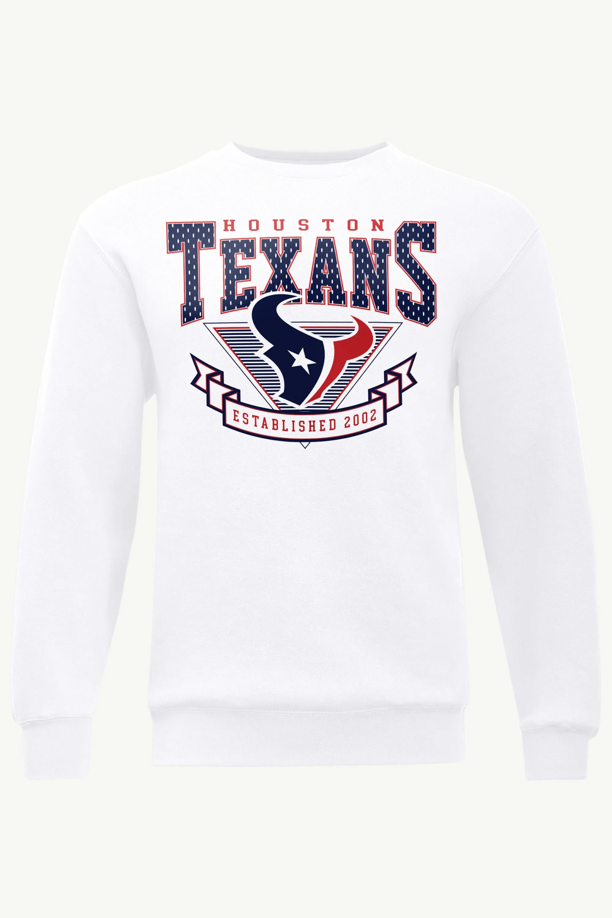 MENS HOUSTON TEXANS 80's INSPIRED SWEATSHIRT sold by Starter