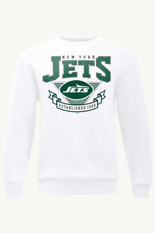 MENS NEW YORK JETS 80's INSPIRED SWEATSHIRT sold by Starter