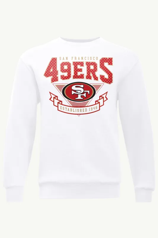 MENS SAN FRANCISCO 49ERS 80's INSPIRED SWEATSHIRT made by Starter