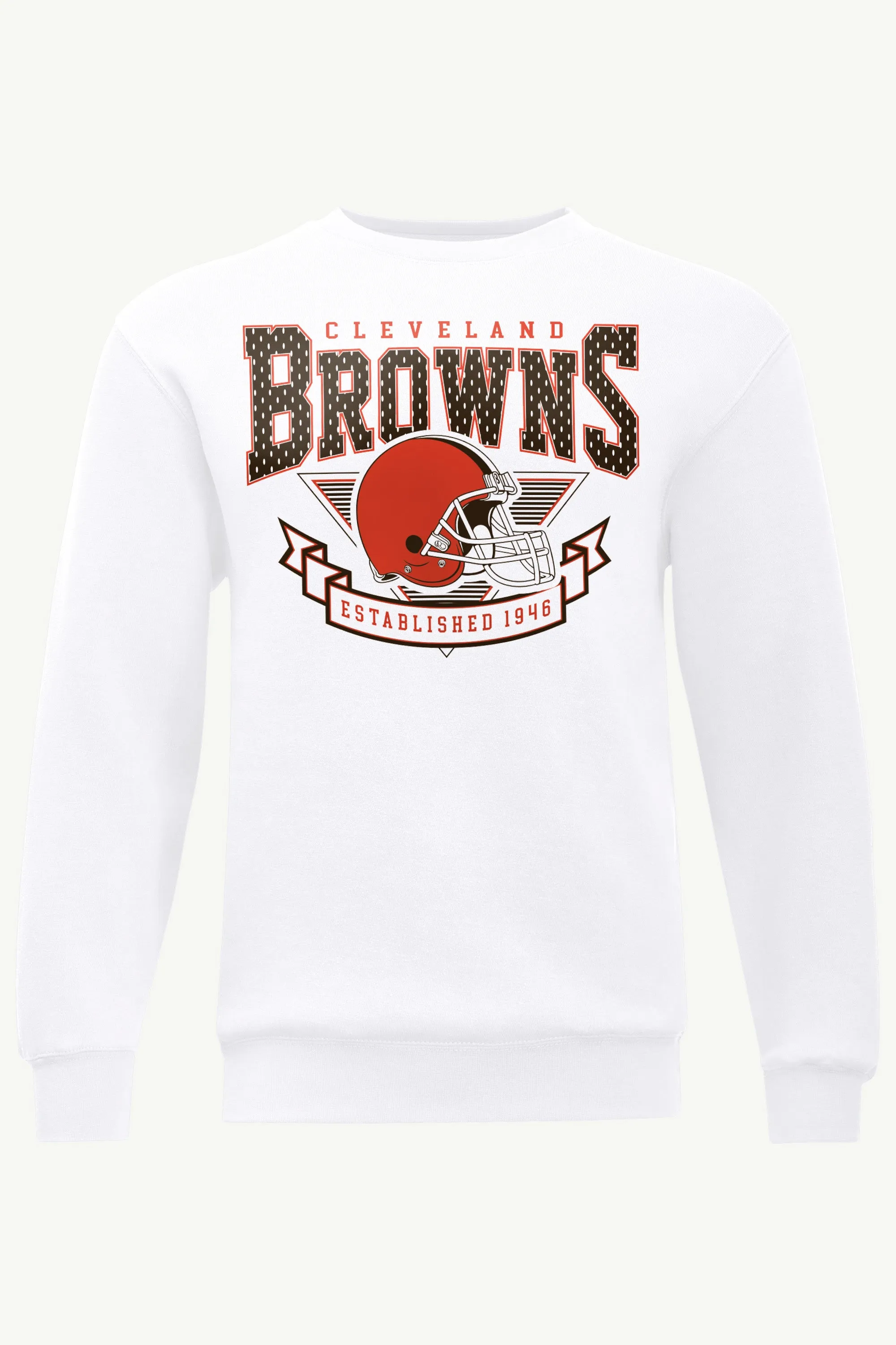 MENS CLEVELAND BROWNS 80's INSPIRED SWEATSHIRT sold by Starter