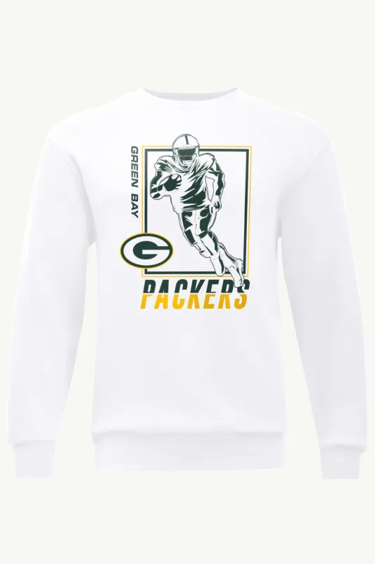 MENS GREEN BAY PACKERS PLAYER GRID SWEATSHIRT made by Starter