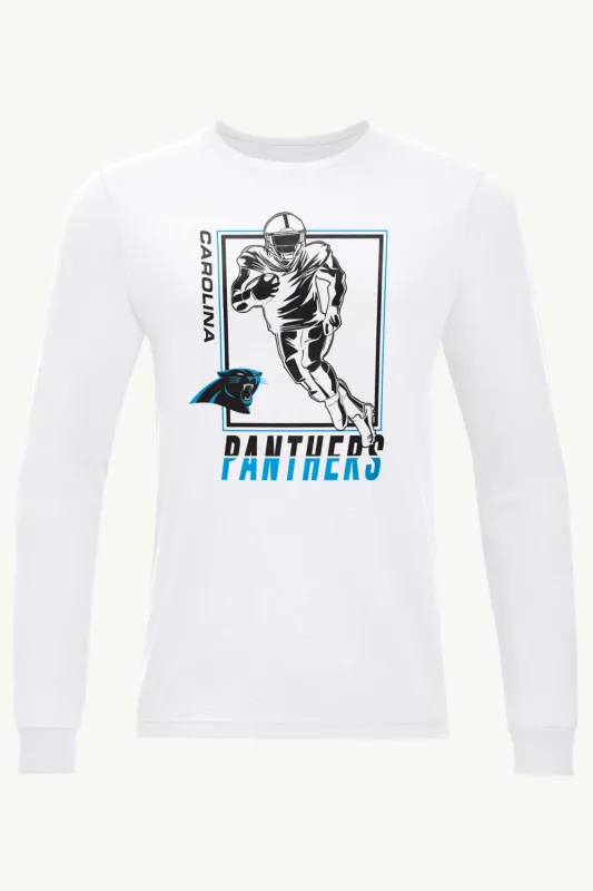 MENS CAROLINA PANTHERS PLAYER GRID LONG SLEEVE T SHIRT sold by Starter