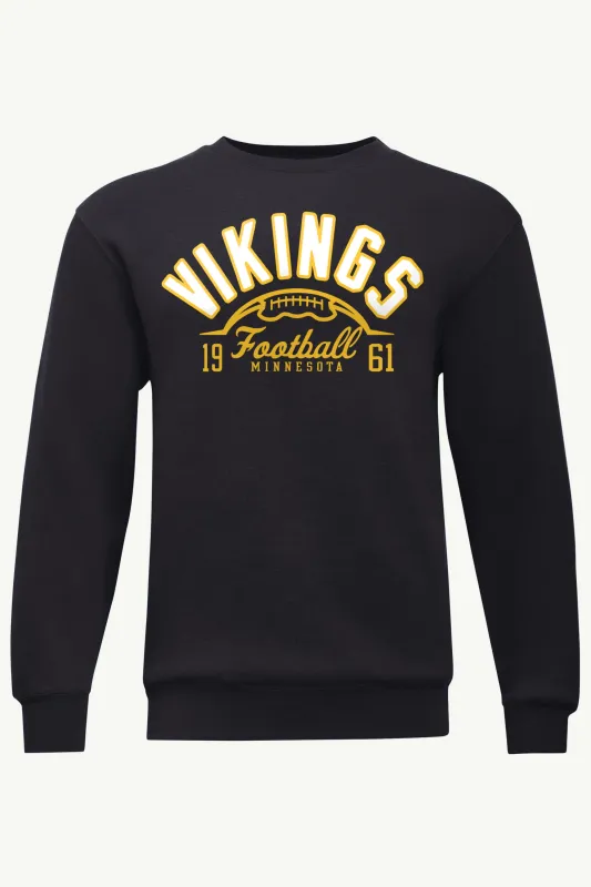 MENS MINNESOTA VIKINGS HALF BALL SWEATSHIRT sold by Starter