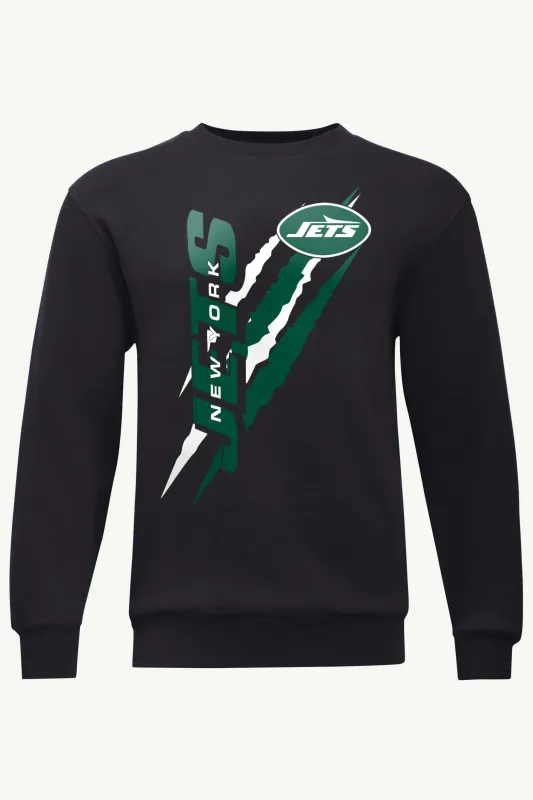 MENS NEW YORK JETS COLOR SCRATCH SWEATSHIRT sold by Starter