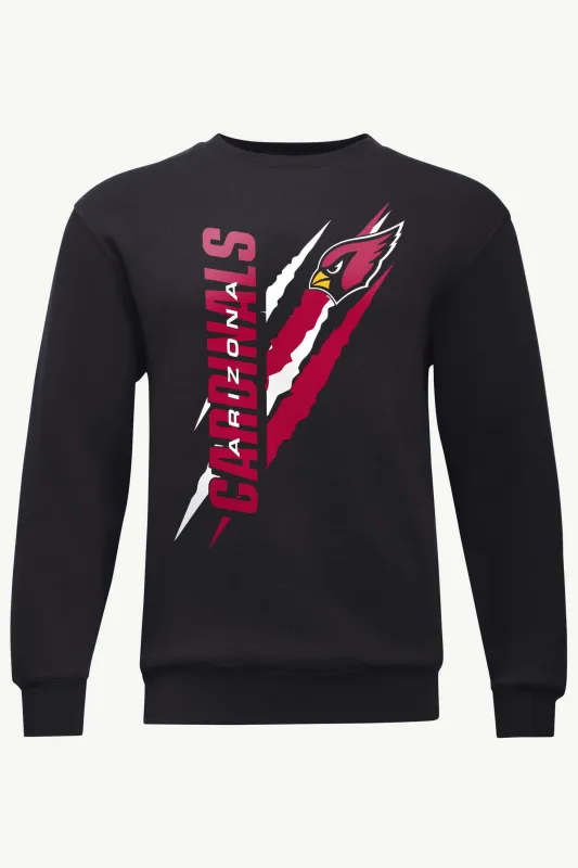 MENS ARIZONA CARDINALS COLOR SCRATCH SWEATSHIRT made by Starter