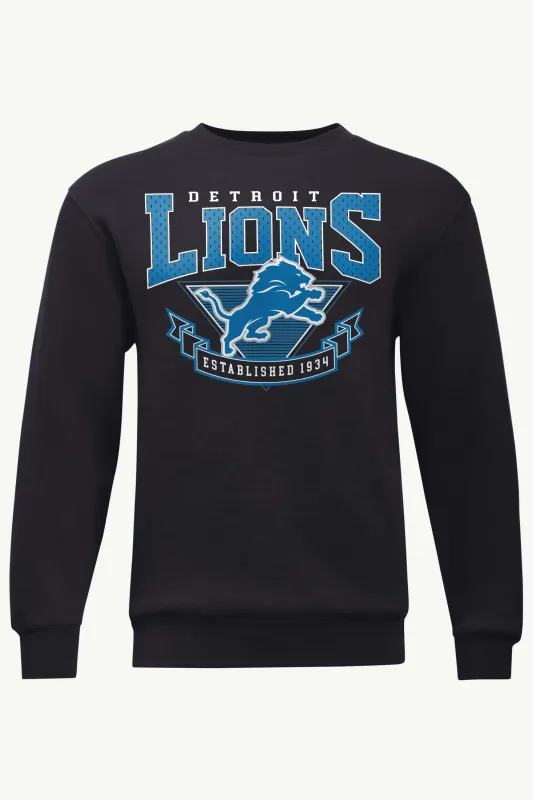 MENS DETROIT LIONS 80's INSPIRED SWEATSHIRT sold by Starter