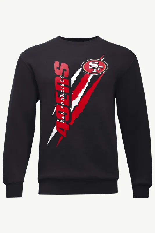 MENS SAN FRANCISCO 49ERS COLOR SCRATCH SWEATSHIRT sold by Starter