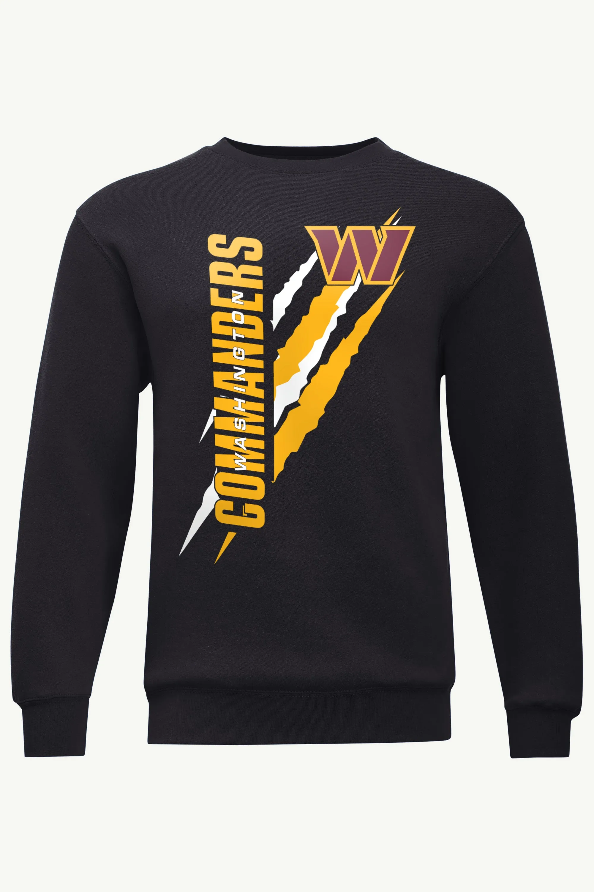 MENS WASHINGTON COMMANDERS COLOR SCRATCH TEAM LOGO SWEATSHIRT sold by Starter