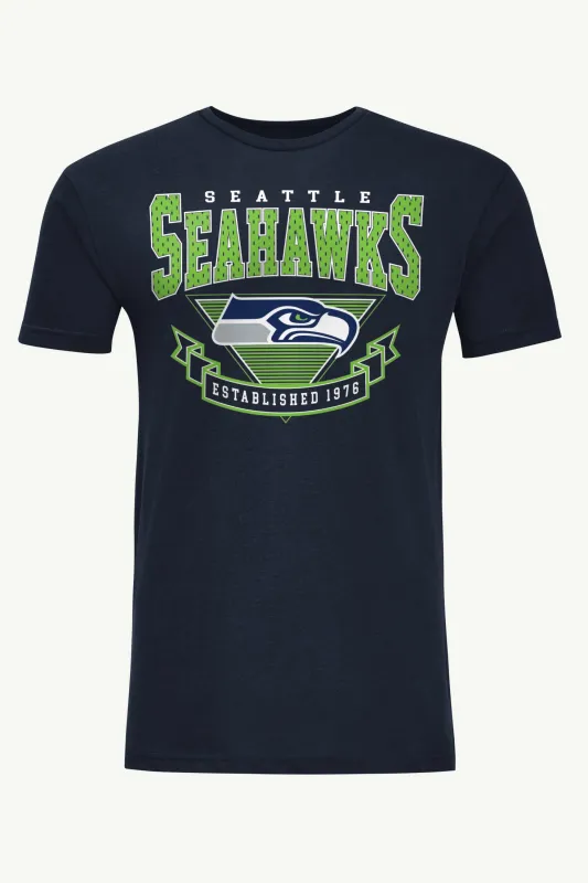 MENS SEATTLE SEAHAWKS 80's INSPIRED T SHIRT sold by Starter
