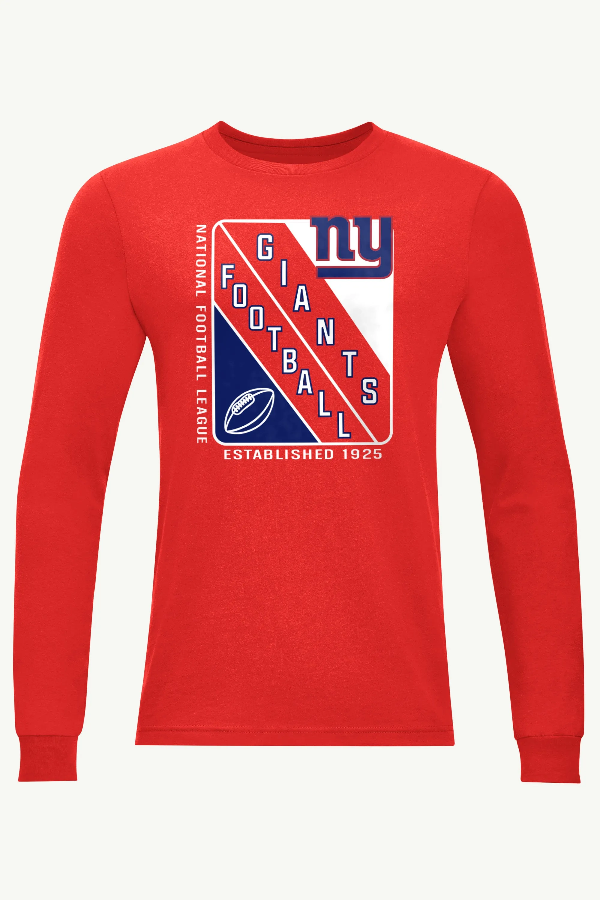 MENS NEW YORK GIANTS SHIELD LOGO LONG SLEEVE T SHIRT sold by Starter