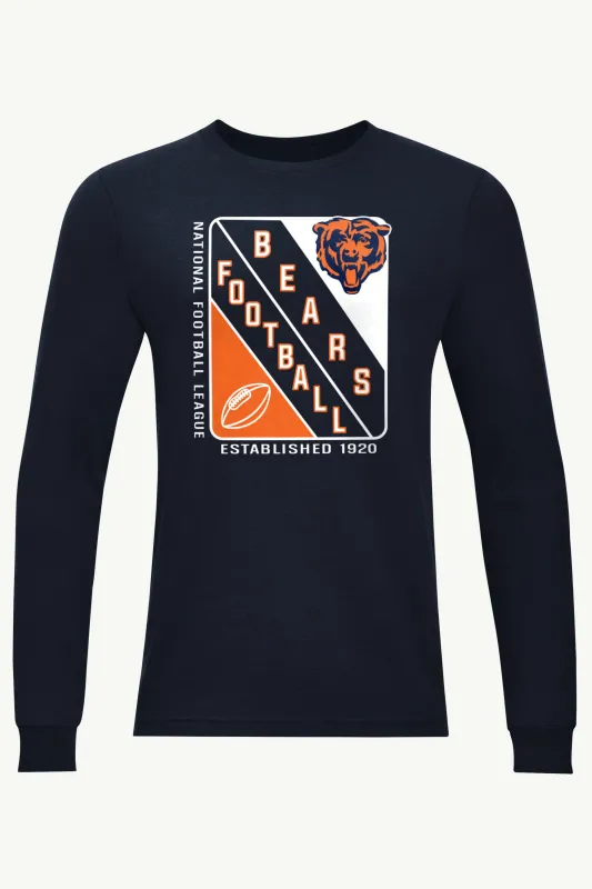 MENS CHICAGO BEARS SHIELD LOGO LONG SLEEVE T SHIRT sold by Starter