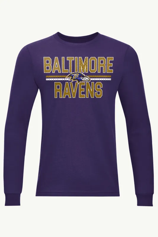 MENS BALTIMORE RAVENS MESH LOOK LONG SLEEVE T SHIRT sold by Starter