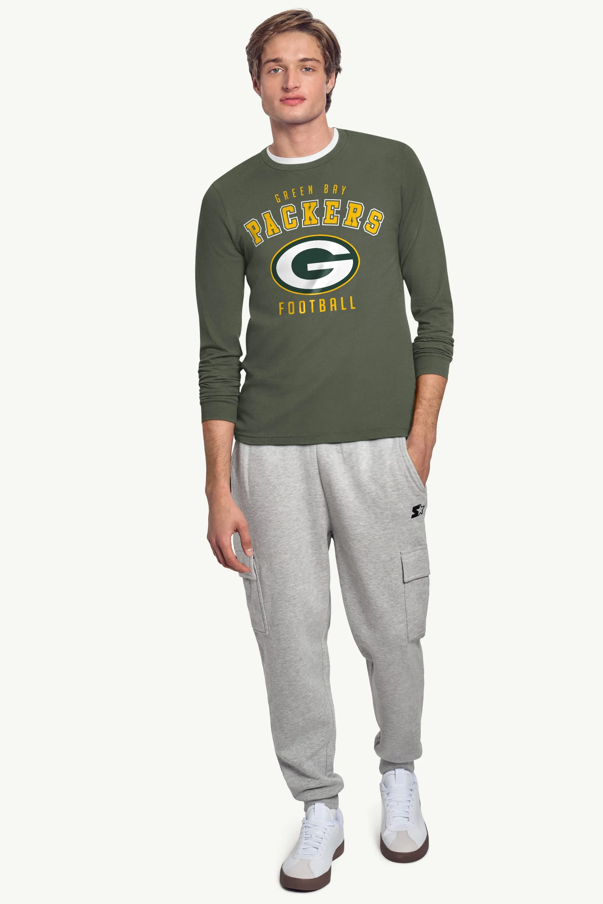 MENS GREEN BAY PACKERS LONG SLEEVE T SHIRT sold by Starter product image thumbnail 3