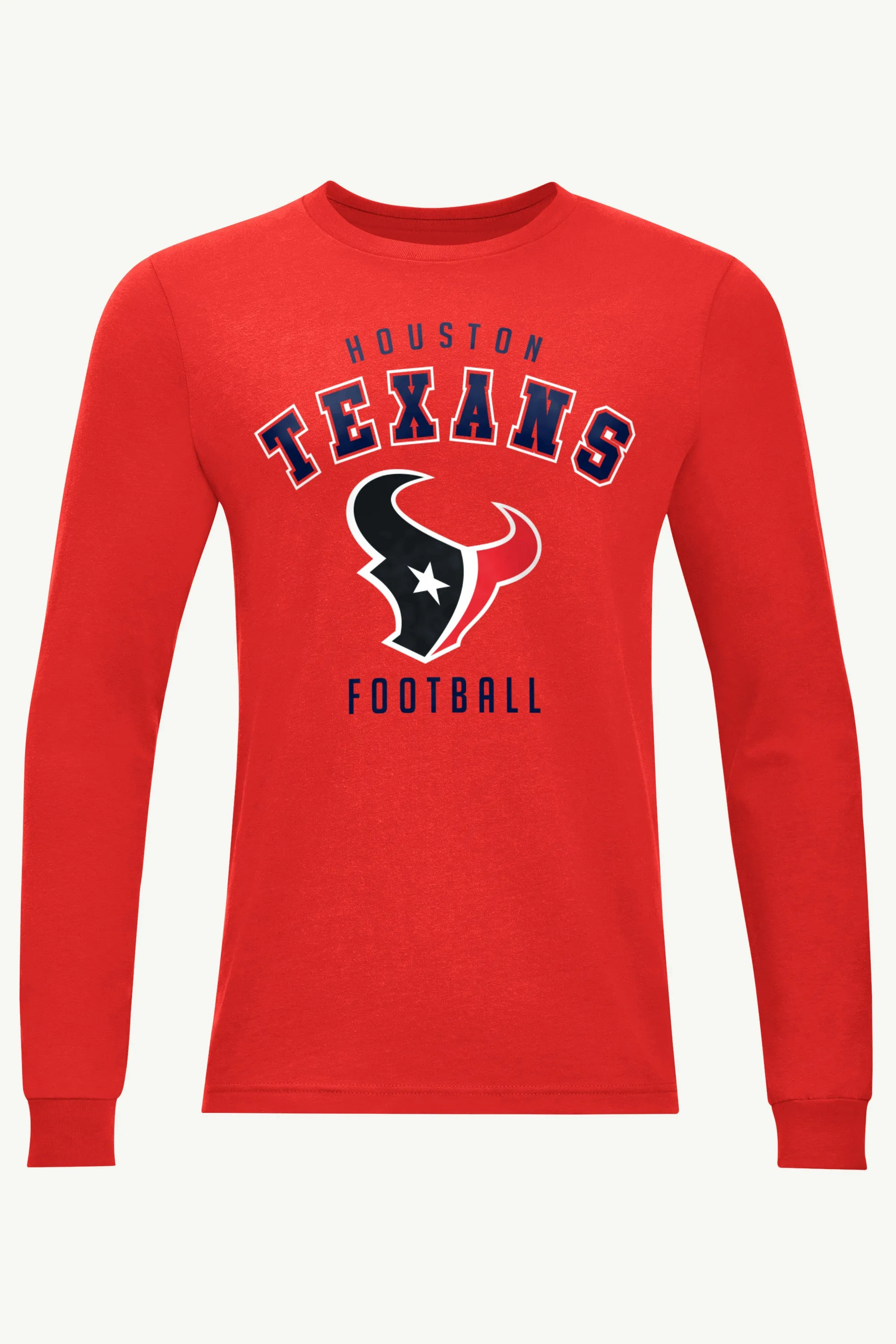 MENS HOUSTON TEXANS LONG SLEEVE T SHIRT sold by Starter