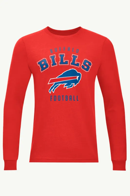 MENS BUFFALO BILLS LONG SLEEVE T SHIRT sold by Starter