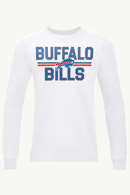 MENS BUFFALO BILLS MESH LOOK LONG SLEEVE T SHIRT sold by Starter
